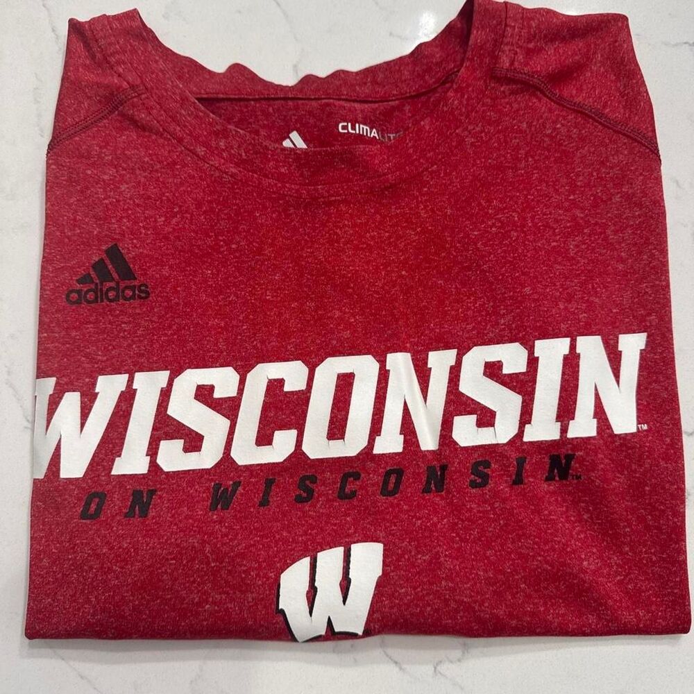 Adidas Men's Red T-shirt